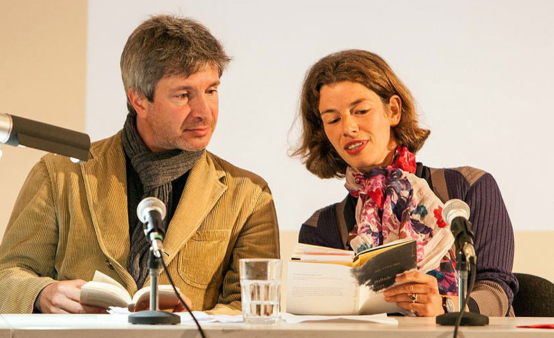 Nicola Denis avec/mit Éric Vuillard Nicola Denis avec/mit Éric Vuillard